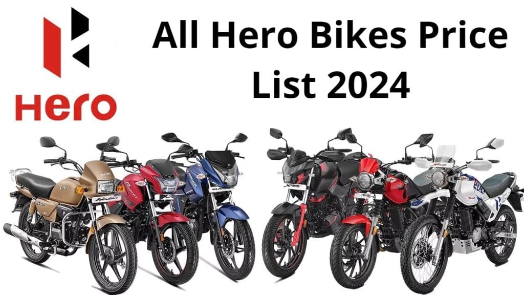 all Hero bikes