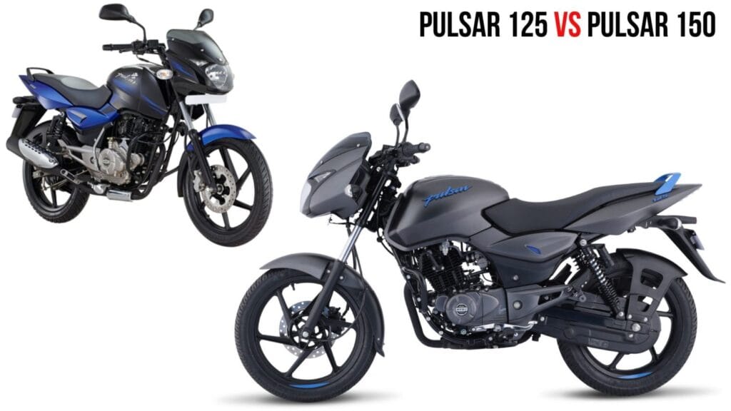 Bajaj Pulsar 150 vs Bajaj Pulsar 125