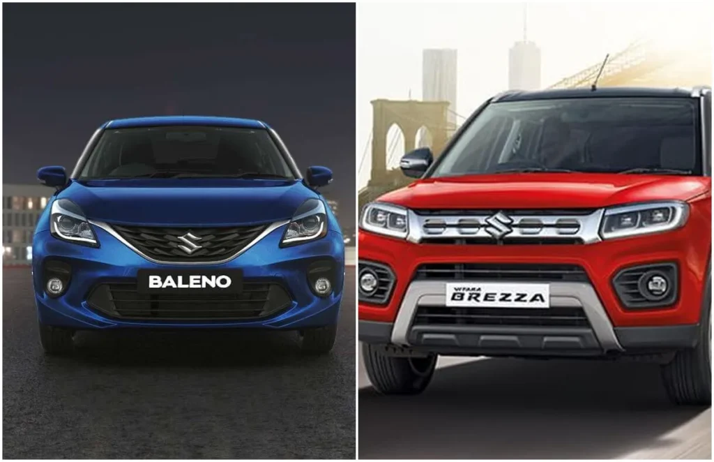 Maruti Suzuki Baleno vs Maruti Brezza