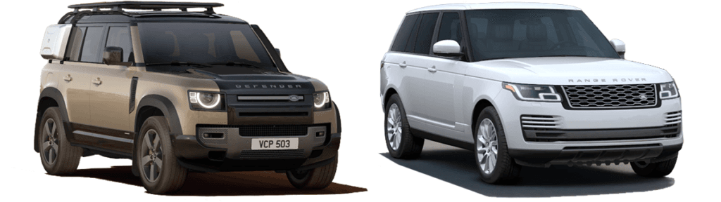 Land Rover Range Rover vs Land Rover Defender